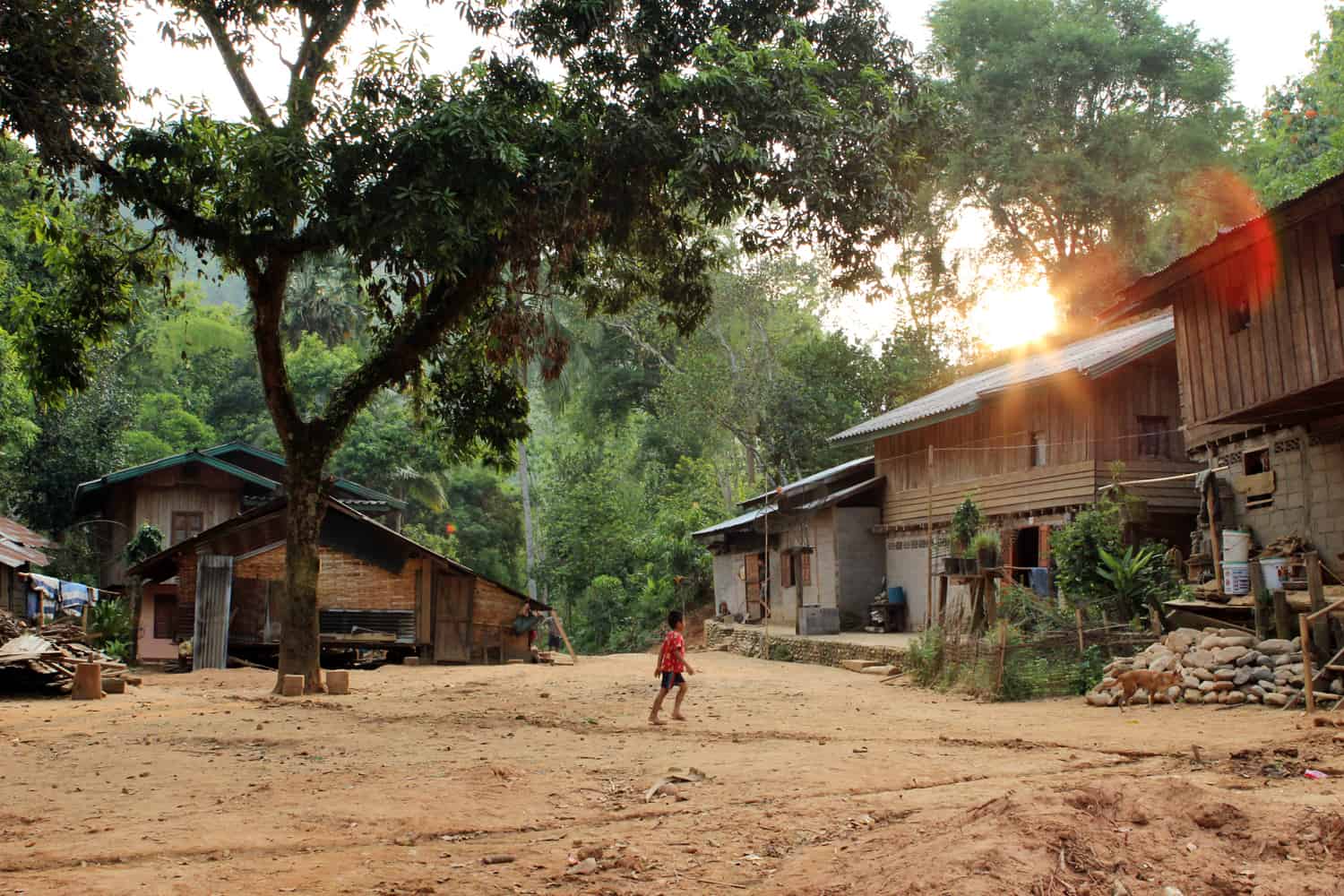 Homestay in Laos, Ban Lad Khammune