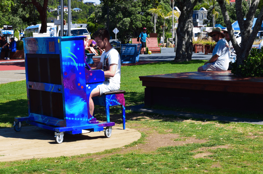 pianos in the park