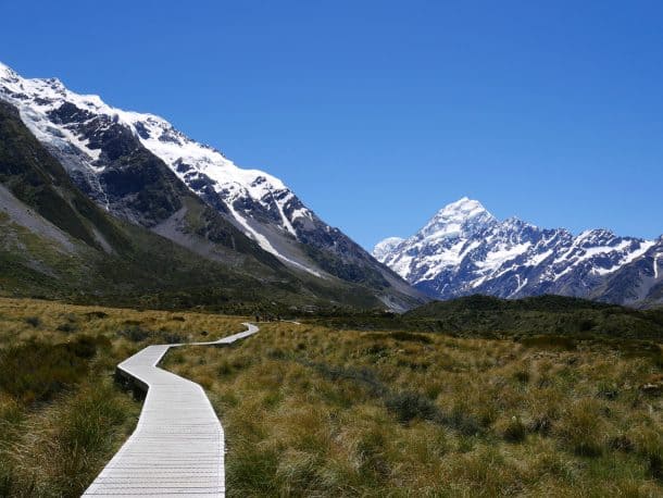 The iconic Mt Cook photo