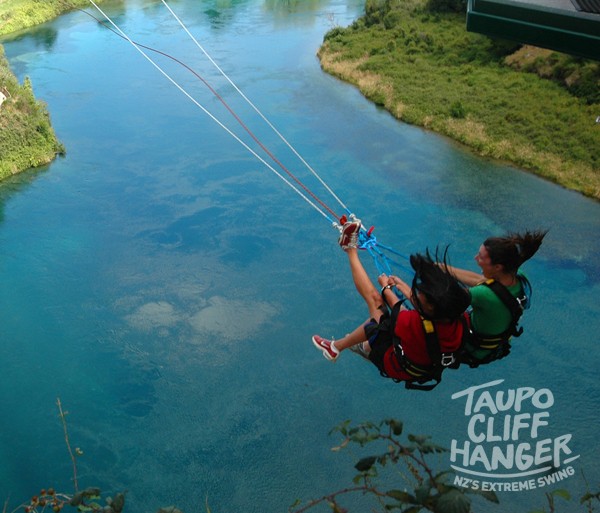 Tandem Cliffhanger Swing with Taupo Bungy & Swing