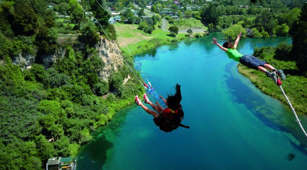 Double the fun with the Taupo Bungy & Cliffhanger Swing