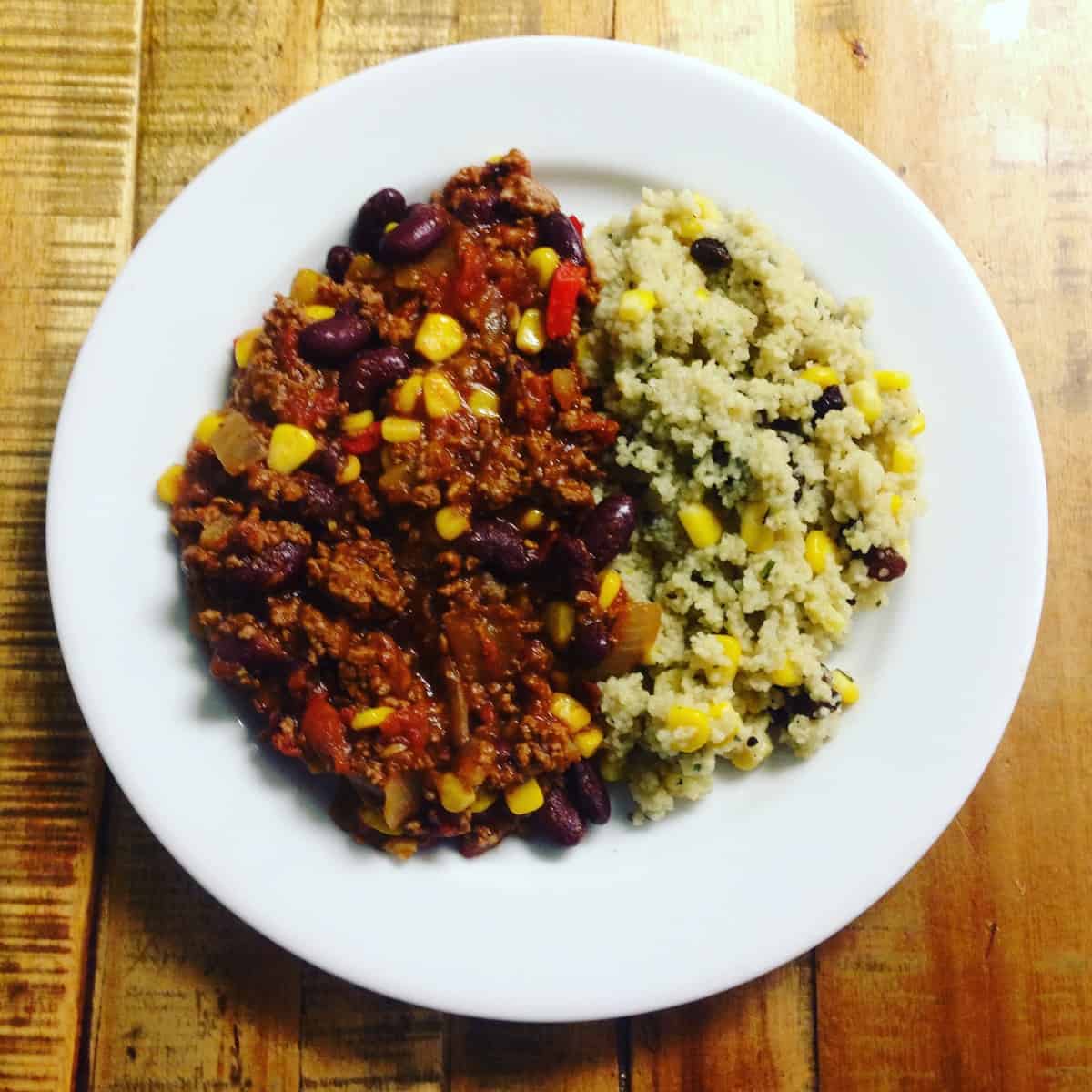 Chilli con carne - recommended meal to cook in hostel