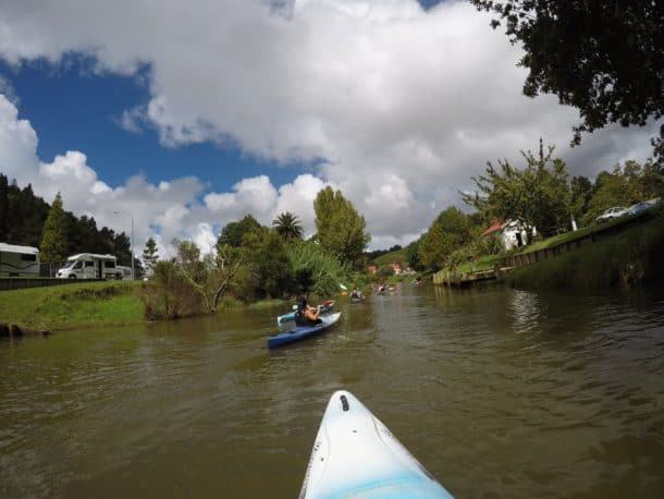 Kayaking at Puhoi