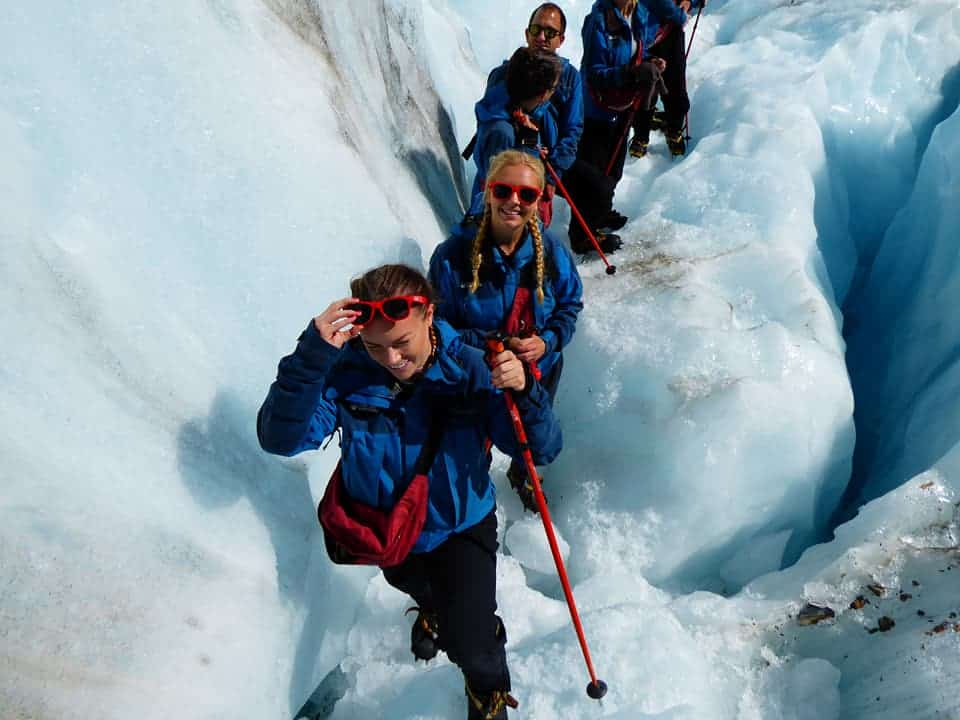Hiking on the Franz Josef glacier