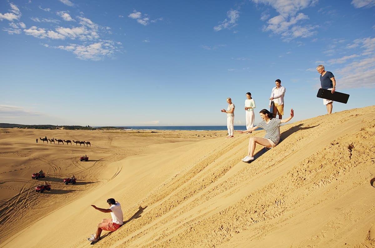 Stockton Sand Dunes, Port Stephens, Australia